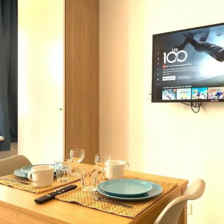 M3 - Cosy Studio Rer Bc500m Orly 20 Min Netflix * Massy (Essonne)