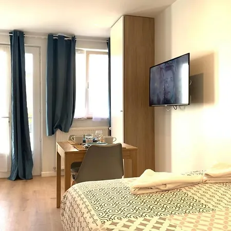 Апартаменты M3 - Cosy Studio Rer Bc500m Orly 20 Min Netflix Масси